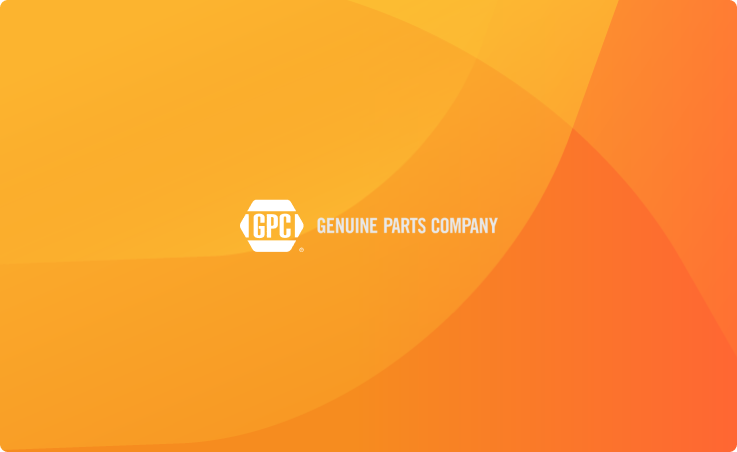 GPC orange background